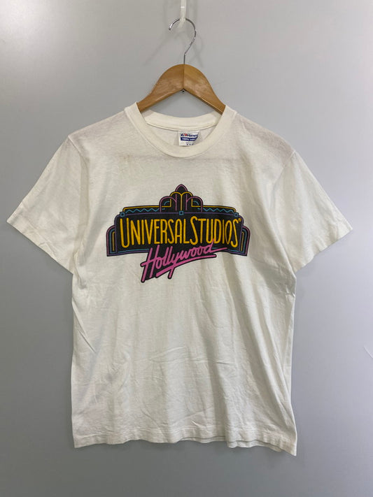 【現状渡し品】【メンズ】 UNIVERSAL STUDIOS ユニバーサル・スタジオ 90S S S TEE Tシャツ トップス 146-250710-ks-30-min サイズ：M カラー：ホワイト 万代Net店