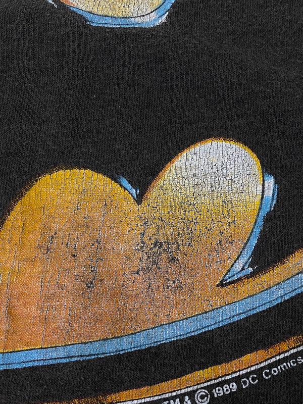 【中古品】【メンズ】 BATMAN 1989 MOVIE TEE バットマン ムービーTシャツ 半袖Tシャツ トップス 146-250613-yn-23-min サイズ：L カラー：ダークグレー 万代Net店