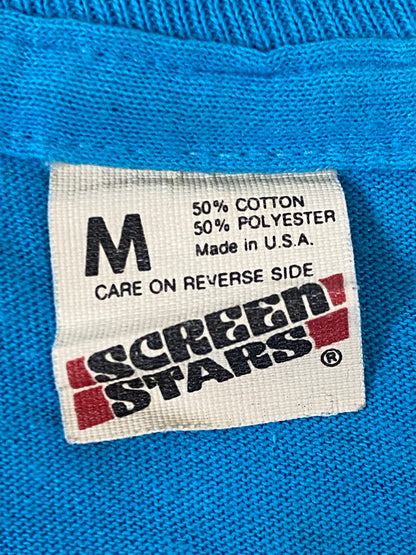 【中古品】【メンズ】 VINTAGE 80's MACULAR DEGENERATES TEE ヴィンテージ ショートスリーブTシャツ 半袖Tシャツ トップス 146-250613-yn-13-min サイズ：M カラー：ブルー系 万代Net店