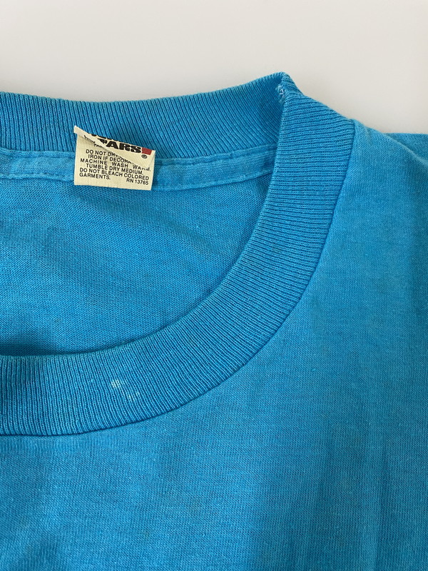 【中古品】【メンズ】 VINTAGE 80's MACULAR DEGENERATES TEE ヴィンテージ ショートスリーブTシャツ 半袖Tシャツ トップス 146-250613-yn-13-min サイズ：M カラー：ブルー系 万代Net店