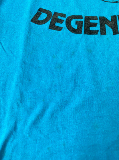 【中古品】【メンズ】 VINTAGE 80's MACULAR DEGENERATES TEE ヴィンテージ ショートスリーブTシャツ 半袖Tシャツ トップス 146-250613-yn-13-min サイズ：M カラー：ブルー系 万代Net店