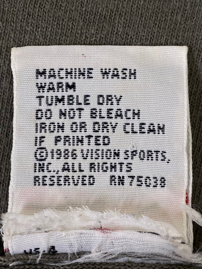 【中古品】【メンズ】 VISION STREET WEAR 90's LOGO TEE ヴィジョンストリートウェア ロゴ Tシャツ 半袖Tシャツ トップス 146-250613-yn-12-min カラー：オリーブグリーン 万代Net店