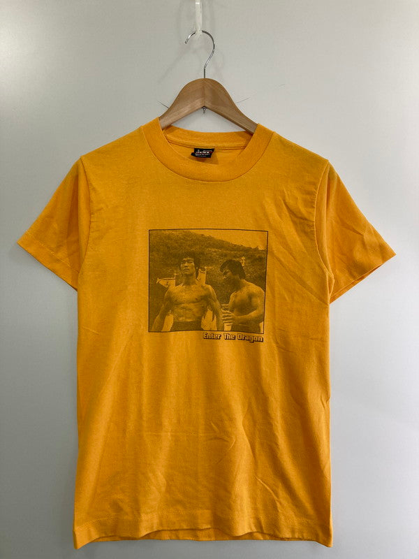 【中古品】【メンズ】 FRUIT OF THE LOOM フルーツオブルーム ENTER THE DRAGON 90S MOVIE TEE ショートスリーブ 146-250615-AS-11-min サイズ：S カラー：オレンジ 万代Net店