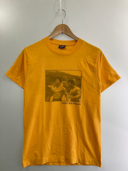 【中古品】【メンズ】 FRUIT OF THE LOOM フルーツオブルーム ENTER THE DRAGON 90S MOVIE TEE ショートスリーブ 146-250615-AS-11-min サイズ：S カラー：オレンジ 万代Net店