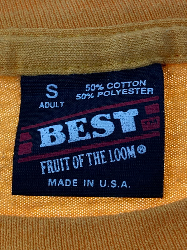 【中古品】【メンズ】 FRUIT OF THE LOOM フルーツオブルーム ENTER THE DRAGON 90S MOVIE TEE ショートスリーブ 146-250615-AS-11-min サイズ：S カラー：オレンジ 万代Net店