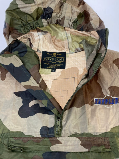 【中古品】【メンズ】 TOYPLANE トイプレーン NYLON ANORAK JACKET アノラックジャケット ライトアウター 142-250726-AS-15-min サイズ：M カラー：カモフラージュ 万代Net店
