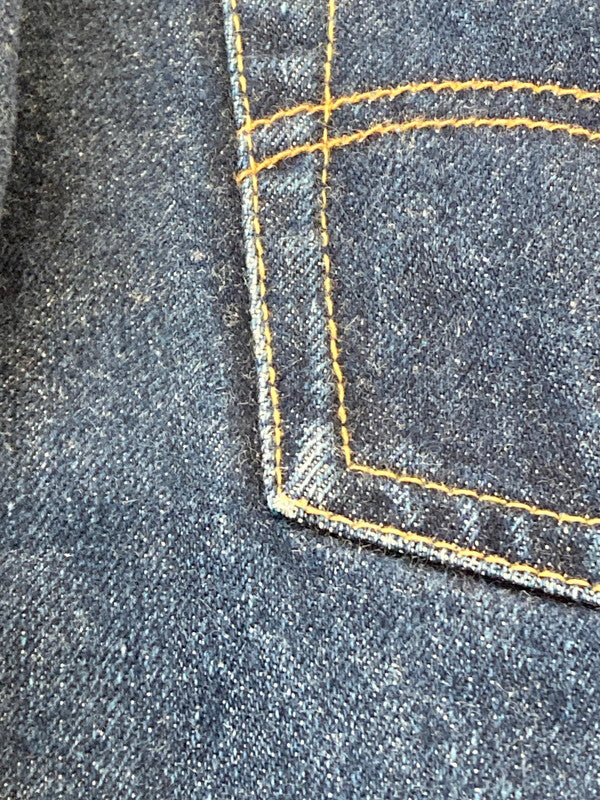 【現状渡し品】【メンズ】 Levi's リーバイス 刻印4 60S TALONジップ 赤耳 シングルステッチ DENIM PANTS デニムパンツ ボトムス 157-250615-AS-22-min カラー：インディゴ 万代Net店