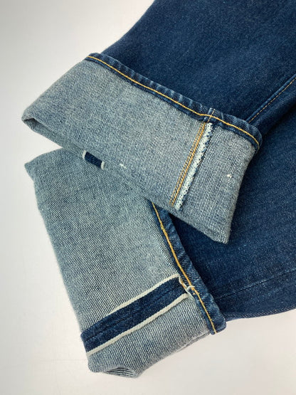 【現状渡し品】【メンズ】 Levi's リーバイス 刻印4 60S TALONジップ 赤耳 シングルステッチ DENIM PANTS デニムパンツ ボトムス 157-250615-AS-22-min カラー：インディゴ 万代Net店