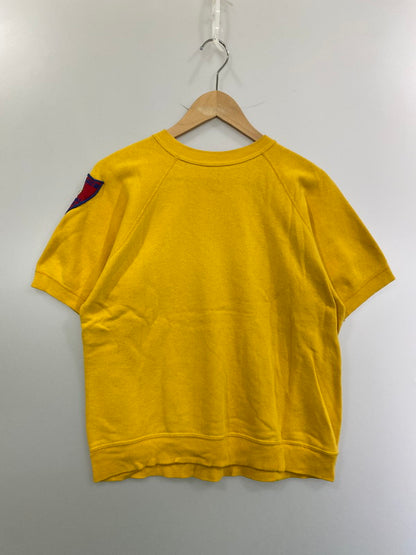 【現状渡し品】【メンズ】 VINTAGE ヴィンテージ 60S ST ANN SCHOOL"S S SWEATSHIRT 60年代 スウェット シャツ 半袖 トレーナー メンズ トップス バレーボール 146-250616-em-27-min カラー：イエロー 万代Net店