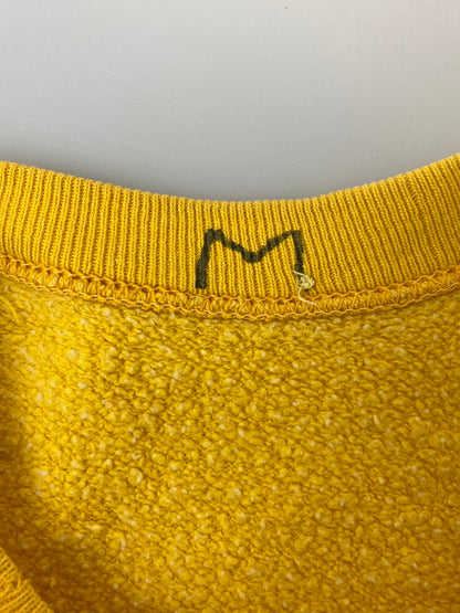 【現状渡し品】【メンズ】 VINTAGE ヴィンテージ 60S ST ANN SCHOOL"S S SWEATSHIRT 60年代 スウェット シャツ 半袖 トレーナー メンズ トップス バレーボール 146-250616-em-27-min カラー：イエロー 万代Net店