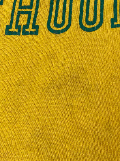 【現状渡し品】【メンズ】 VINTAGE ヴィンテージ 60S ST ANN SCHOOL"S S SWEATSHIRT 60年代 スウェット シャツ 半袖 トレーナー メンズ トップス バレーボール 146-250616-em-27-min カラー：イエロー 万代Net店