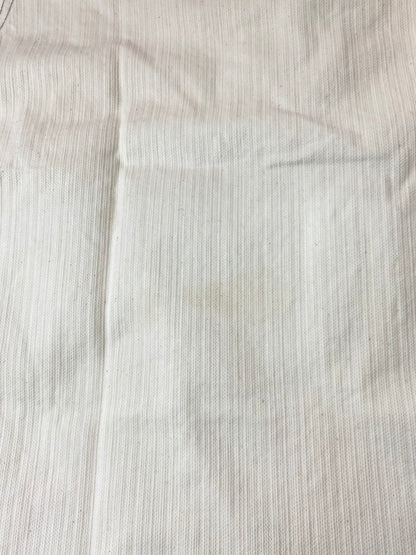 【中古品】【メンズ】 WAVERLY ウェーバリー 50S RANDOM PICKET LACE-UP SHIRT 50年代 ランダム ピケ レースアップ シャツ ギミックポケット メンズ トップス 146-250616-em-34-min サイズ：M カラー：ホワイト/モカ 万代Net店