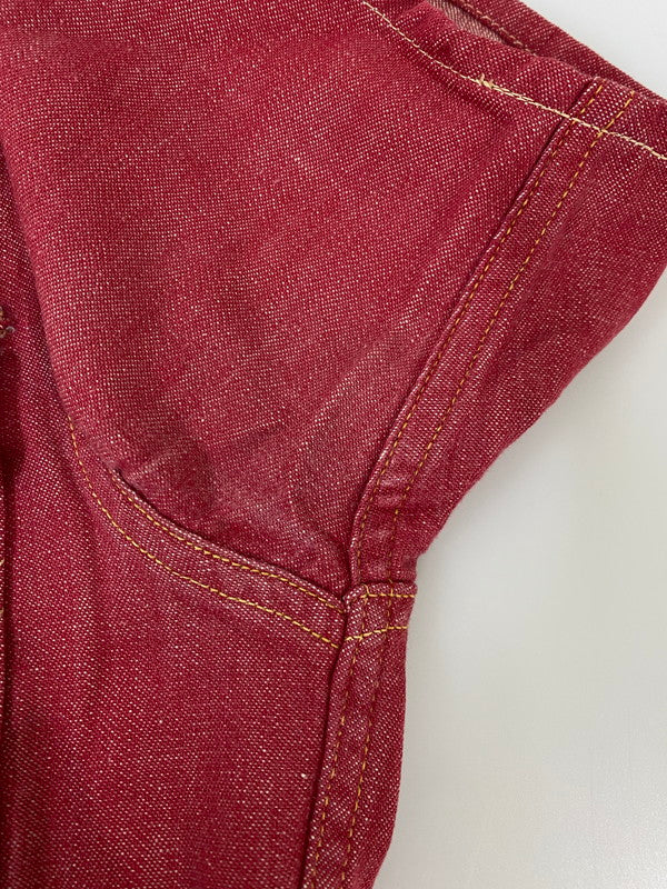 【中古品】【メンズ】 Wrangler ラングラー 50's 28MW WESTERN SHIRT 50年代 ウェスタンシャツ 半袖シャツ トップス 146-250613-yn-11-min カラー：レッド 万代Net店