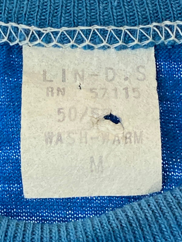 【現状渡し品】【メンズ】 JETTHRD TULL ジェスロタル 1979 STORMWATCH TOUR TEE ハーフスリーブ 146-250615-AS-10-min サイズ：M カラー：ブルー系 万代Net店