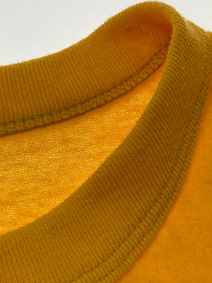 【中古品】【メンズ】 RUSSELL ATHLETIC ラッセルアスレチック 80S SIMMONS TEE Tシャツ トップス 146-250710-ks-115-min サイズ：S カラー：イエロー 万代Net店