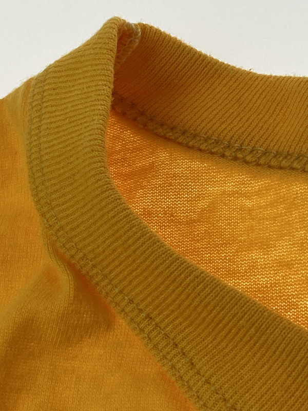 【中古品】【メンズ】 RUSSELL ATHLETIC ラッセルアスレチック 80S SIMMONS TEE Tシャツ トップス 146-250710-ks-115-min サイズ：S カラー：イエロー 万代Net店