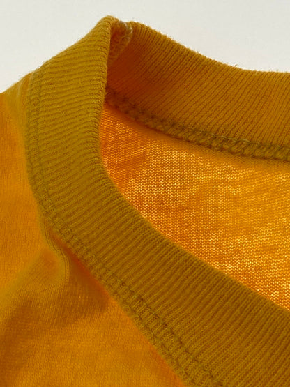 【中古品】【メンズ】 RUSSELL ATHLETIC ラッセルアスレチック 80S SIMMONS TEE Tシャツ トップス 146-250710-ks-115-min サイズ：S カラー：イエロー 万代Net店