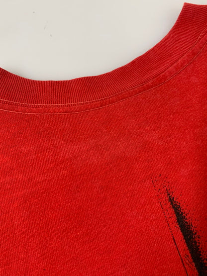 【現状渡し品】【メンズ】 KANSAS FOLKLIFE FESTIVAL 1986 FESTIVAL TEE Tシャツ トップス 146-250710-ks-68-min カラー：レッド 万代Net店