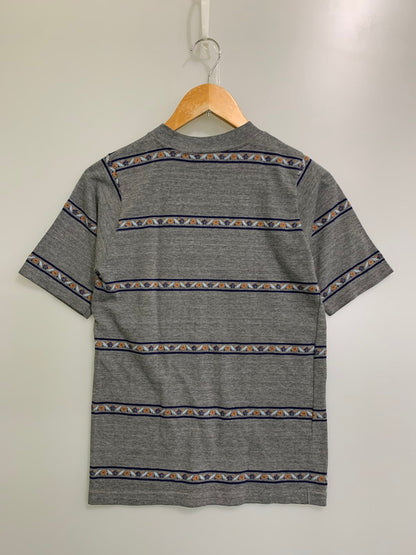 【中古品】【メンズ】 JANTZEN ジャンセン 70-80S BORDER PATTERN TEE Tシャツ トップス 146-250710-ks-127-min サイズ：S カラー：グレー 万代Net店