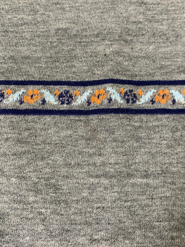 【中古品】【メンズ】 JANTZEN ジャンセン 70-80S BORDER PATTERN TEE Tシャツ トップス 146-250710-ks-127-min サイズ：S カラー：グレー 万代Net店