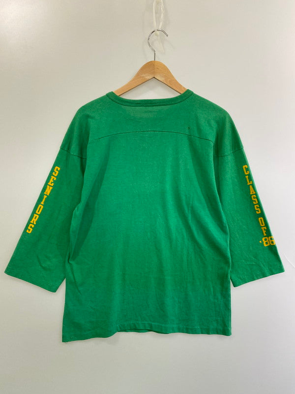 【現状渡し品】【メンズ】 ARTEX アルテックス 70-80S FOOTBALL SHIRT フットボールシャツ 146-250710-ks-25-min サイズ：M カラー：グリーン 万代Net店