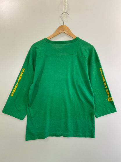 【現状渡し品】【メンズ】 ARTEX アルテックス 70-80S FOOTBALL SHIRT フットボールシャツ 146-250710-ks-25-min サイズ：M カラー：グリーン 万代Net店