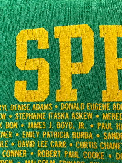 【現状渡し品】【メンズ】 ARTEX アルテックス 70-80S FOOTBALL SHIRT フットボールシャツ 146-250710-ks-25-min サイズ：M カラー：グリーン 万代Net店