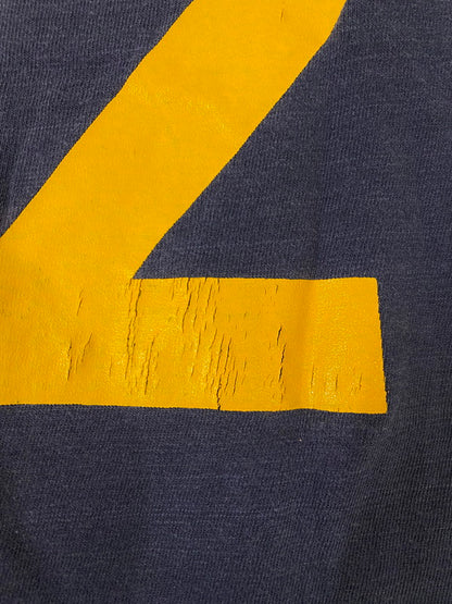 【現状渡し品】【メンズ】 Champion チャンピオン 70's NORTRE DAME FOOTBALL SHIRT 70年代 フットボールシャツ 半袖Tシャツ トップス 146-250613-yn-16-min サイズ：M カラー：ネイビー 万代Net店