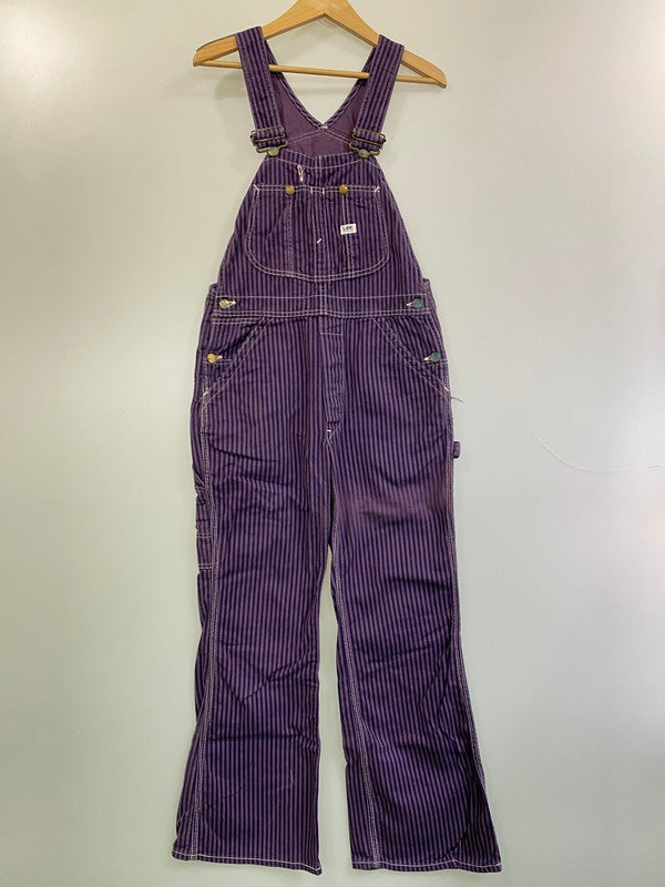 【中古品】【メンズ】 LEE リー 60S HICKORY OVERALL PURPLE 60年代 オーバーオール ヒッコリー メンズ ツナギ オールインワン 157-250616-em-32-min カラー：パープル（ストライプ） 万代Net店