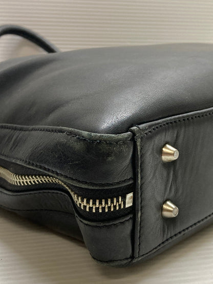 【中古品】 B:MING LIFE STORE BY BEAMS ビーミング ライフストア バイ ビームス LEATHER BRIEF CASE レザー ブリーフケース 188-250621-cn-4-min カラー：ブラック 万代Net店