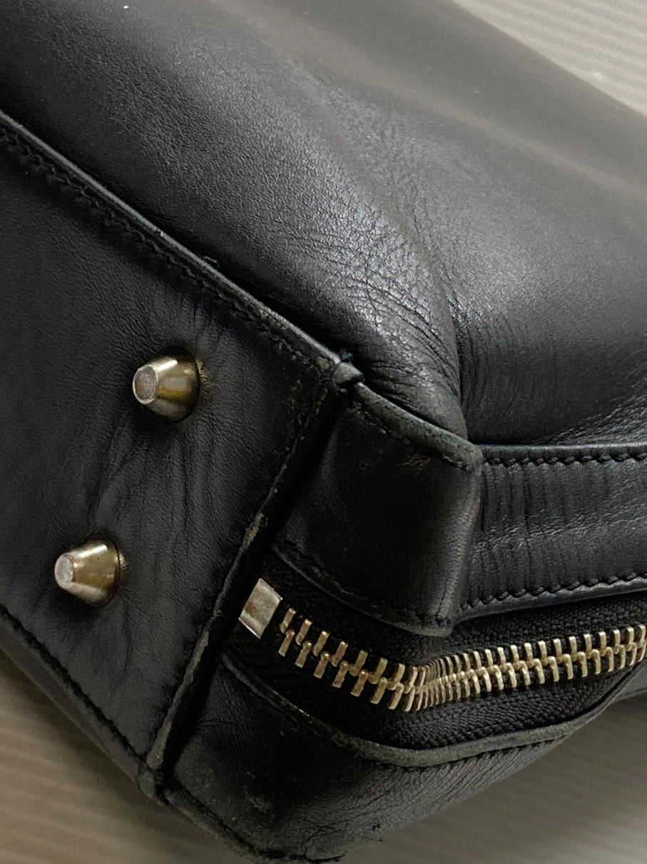 【中古品】 B:MING LIFE STORE BY BEAMS ビーミング ライフストア バイ ビームス LEATHER BRIEF CASE レザー ブリーフケース 188-250621-cn-4-min カラー：ブラック 万代Net店