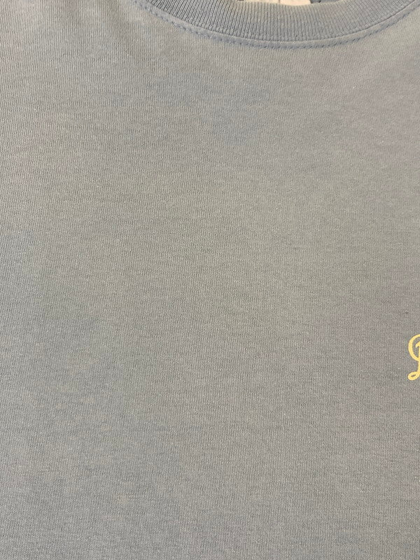 【中古品】【メンズ】 OLD DANNER オールドダナー ADVERTISING TEE ショートスリーブ 146-250713-AS-69-min サイズ：M カラー：ブルー 万代Net店