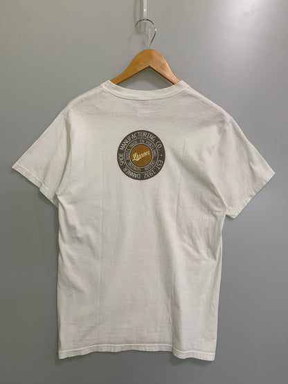 【現状渡し品】【メンズ】 OLD DANNER ダナー ADVERTISING TEE Tシャツ トップス 146-250710-ks-72-min サイズ：M カラー：ホワイト 万代Net店