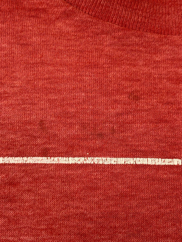 【中古品】【メンズ】 COCA-COLA コカ・コーラ ARABIC ADVERTISING 70S TEE Tシャツ トップス 146-250710-ks-69-min カラー：レッド系 万代Net店