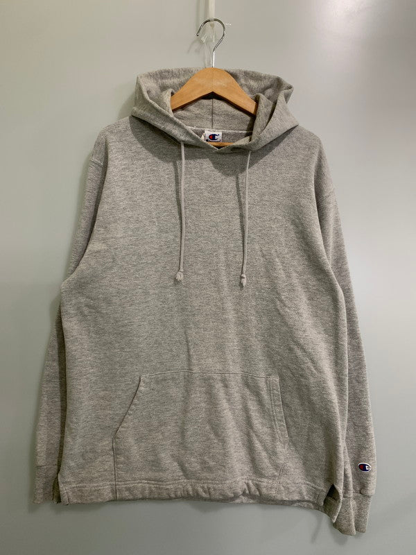 【中古品】【メンズ】 Champion チャンピオン 90-00S PULLOVER HOODIE プルオーバーパーカー 146-250731-AS-36-min サイズ：L カラー：グレー 万代Net店