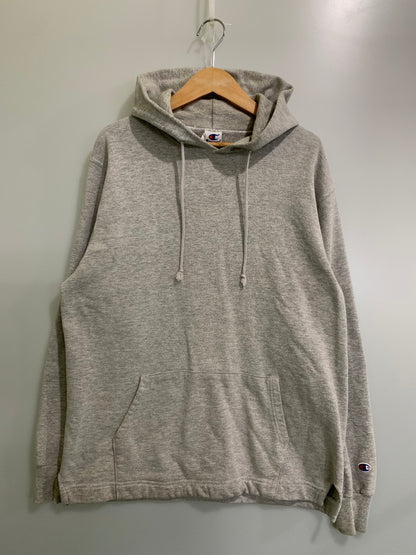 【中古品】【メンズ】 Champion チャンピオン 90-00S PULLOVER HOODIE プルオーバーパーカー 146-250731-AS-36-min サイズ：L カラー：グレー 万代Net店