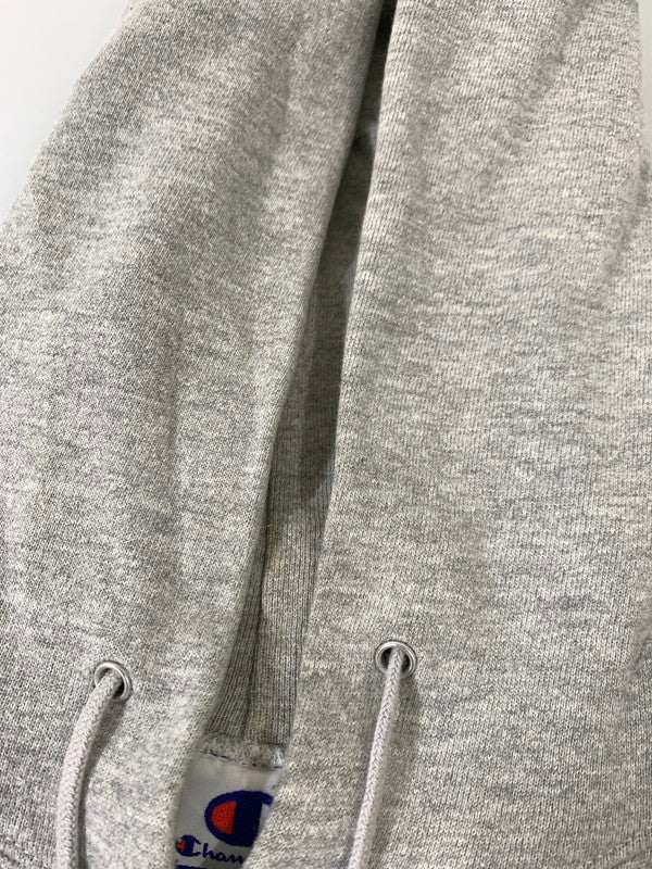 【中古品】【メンズ】 Champion チャンピオン 90-00S PULLOVER HOODIE プルオーバーパーカー 146-250731-AS-36-min サイズ：L カラー：グレー 万代Net店