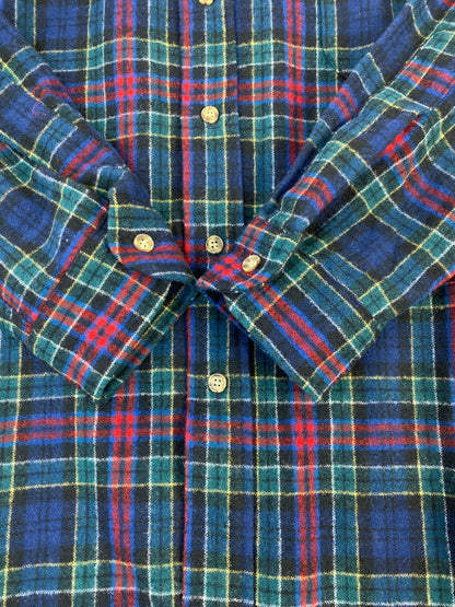 【中古品】【メンズ】 PENDLETON ペンドルトン WOOL CHECK SHIRT ウールチェックシャツ ロングスリーブ 146-250713-AS-5-min サイズ：L カラー：マルチカラー 万代Net店