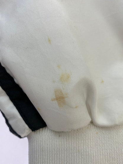 【中古品】【メンズ】 ADIDAS アディダス 銀タグ ジップアップ ナイロンジャケット アウター 146-250724-cn-1-min サイズ：105 カラー：ホワイト系 万代Net店