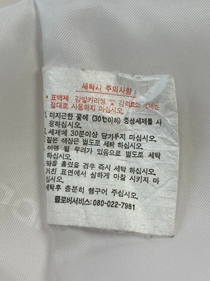 【中古品】【メンズ】 ADIDAS アディダス 銀タグ ジップアップ ナイロンジャケット アウター 146-250724-cn-1-min サイズ：105 カラー：ホワイト系 万代Net店