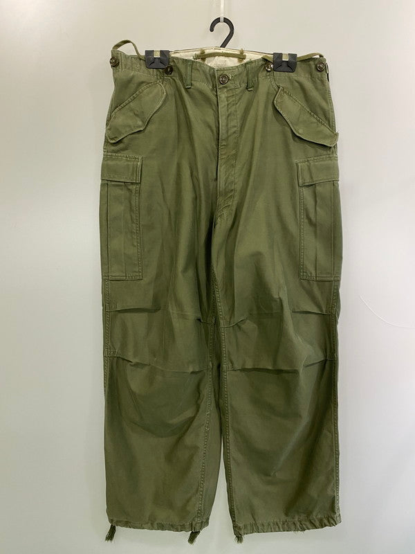 【現状渡し品】【メンズ】 U.S.ARMY ユーエスアーミー 50S MIL-T-2060A CONMARジップ M-1951 FIELD PANTS 50年代 フィールド パンツ メンズ ボトムス 157-250620-em-20-min サイズ：L カラー：カーキ 万代Net店