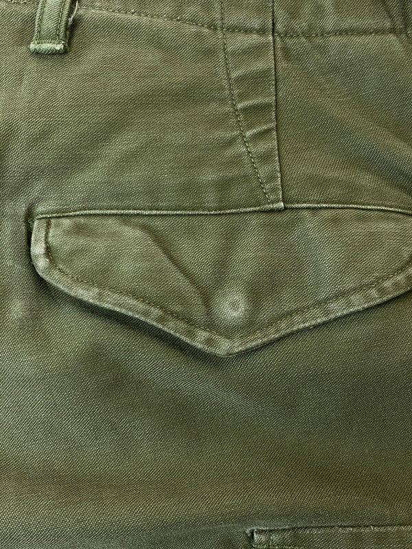 【現状渡し品】【メンズ】 U.S.ARMY ユーエスアーミー 50S MIL-T-2060A CONMARジップ M-1951 FIELD PANTS 50年代 フィールド パンツ メンズ ボトムス 157-250620-em-20-min サイズ：L カラー：カーキ 万代Net店