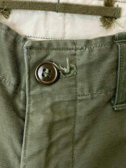 【現状渡し品】【メンズ】 U.S.ARMY ユーエスアーミー 50S MIL-T-2060A CONMARジップ M-1951 FIELD PANTS 50年代 フィールド パンツ メンズ ボトムス 157-250620-em-20-min サイズ：L カラー：カーキ 万代Net店