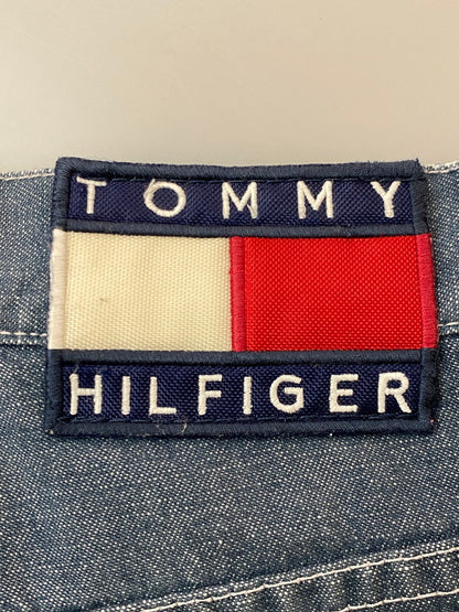 【現状渡し品】【メンズ】 TOMMY HILFIGER JEANS トミーヒルフィガージーンズ ペインターショーツ ボトムス 157-250719-ks-39-min サイズ：30 カラー：インディゴ 万代Net店