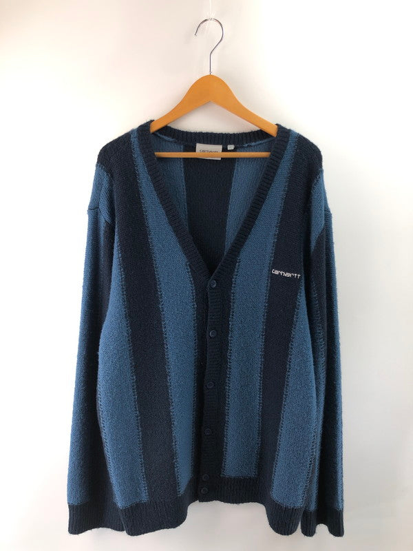 【中古品】【メンズ】 Carhartt カーハート WIP ワークインプログレス MANFORD CARDIGAN 5678.232POA0019.0730 マンフォードカーディガン ライトアウター 142-251028-rt-02-tag サイズ：M カラー：ブルー 万代Net店