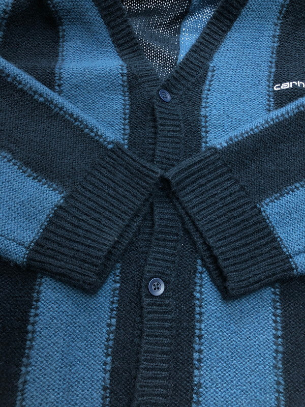 【中古品】【メンズ】 Carhartt カーハート WIP ワークインプログレス MANFORD CARDIGAN 5678.232POA0019.0730 マンフォードカーディガン ライトアウター 142-251028-rt-02-tag サイズ：M カラー：ブルー 万代Net店