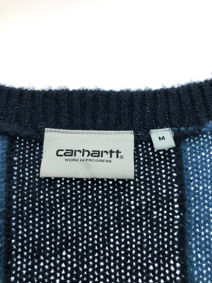 【中古品】【メンズ】 Carhartt カーハート WIP ワークインプログレス MANFORD CARDIGAN 5678.232POA0019.0730 マンフォードカーディガン ライトアウター 142-251028-rt-02-tag サイズ：M カラー：ブルー 万代Net店