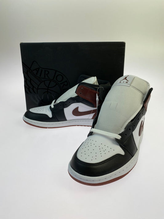 【未使用品】【メンズ】 NIKE ナイキ AIR JORDAN 1 MID SE HF3216-102 エア ジョーダン 1 ミッド シーズナルエディション スニーカー 靴 160-251209-kk-07-min カラー：WHITE/DARK PONY-BLACK 万代Net店