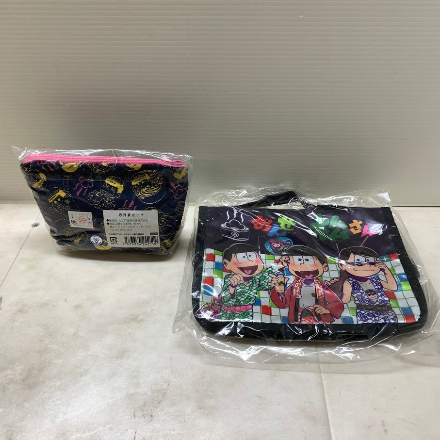 【中古品】 おそ松さん グッズ まとめ アクスタ タオル 手ぬぐい バッジ 他 おもちゃ 046-250930-em-11-min 万代Net店