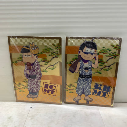 【中古品】 おそ松さん グッズ まとめ アクスタ タオル 手ぬぐい バッジ 他 おもちゃ 046-250930-em-11-min 万代Net店